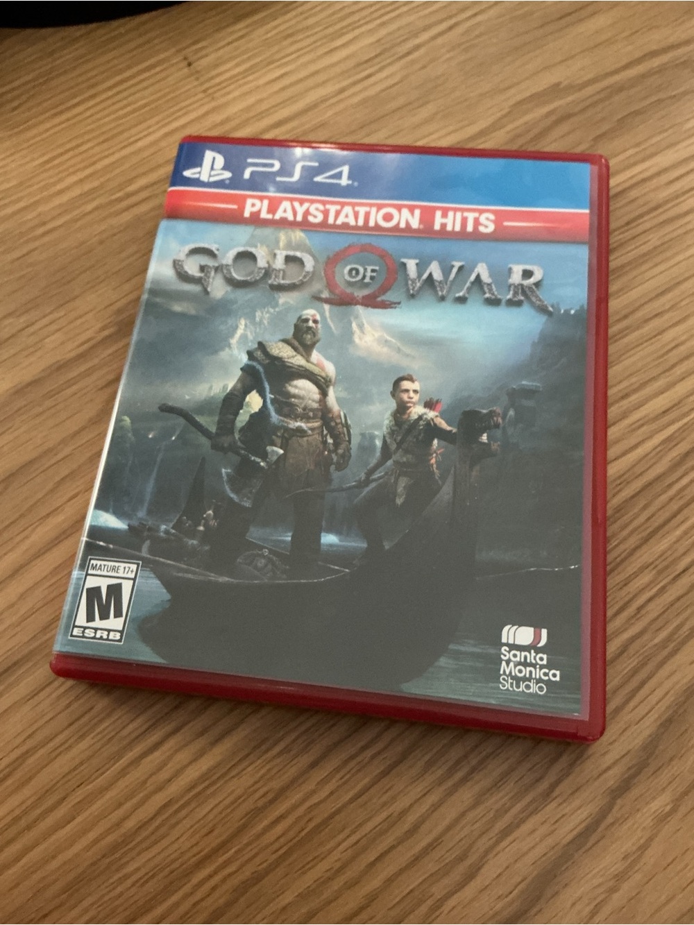 Sony PS4 God of War (Red Case)